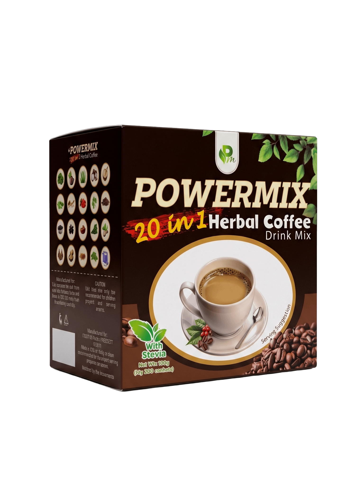 PowerMix 20-in-1 Herbal Coffee